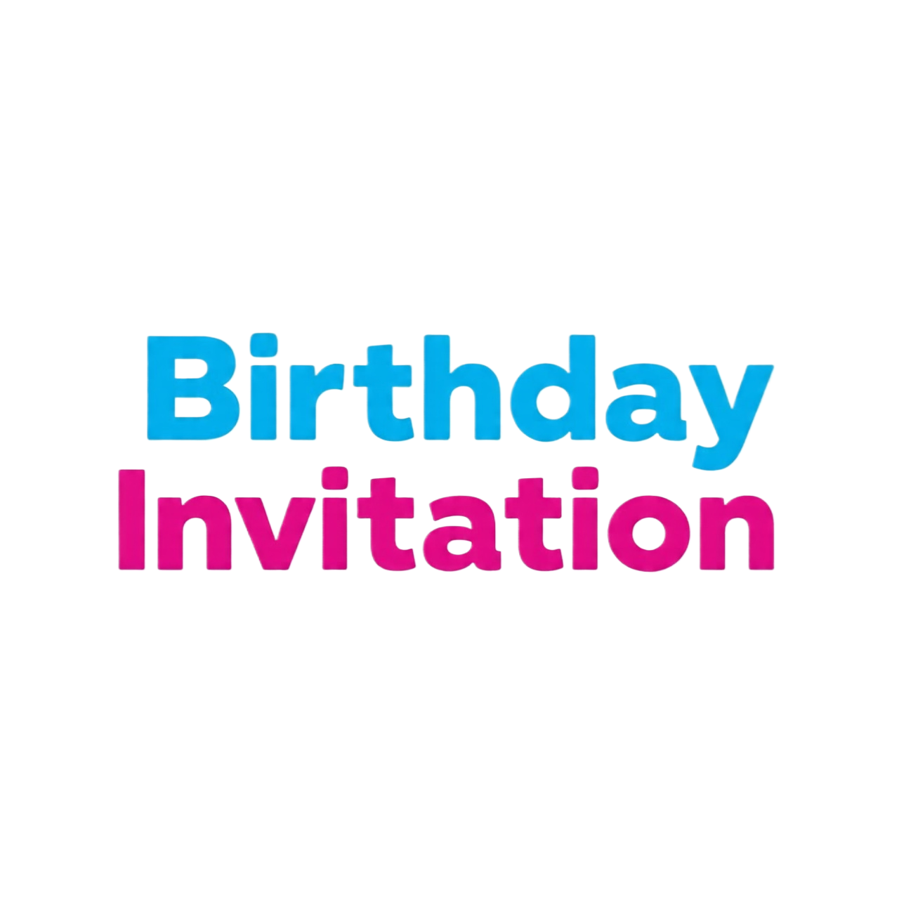 Birthday Invitation