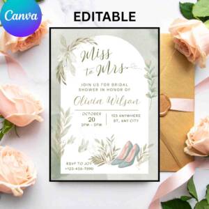 Bridal shower invite 3 1