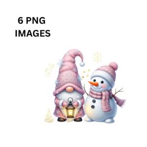 Christmas Gnome PNG bundle 10
