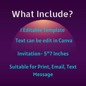 golden tree Christmas invite 9