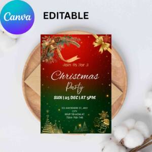 red green Christmas invite 4 1