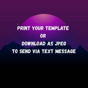 snow man party invite 8